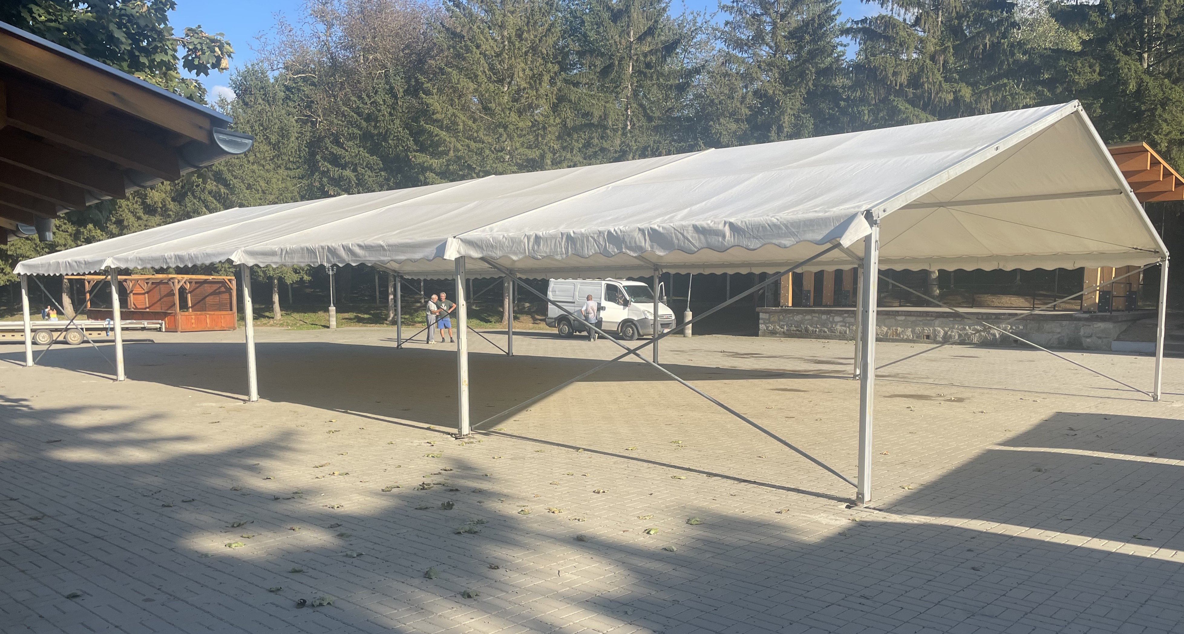Röder Partysátor 10x20 m 5